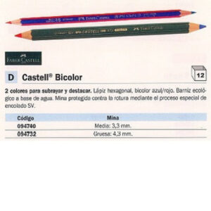 Lapices bicolor FaberCastell