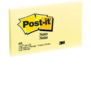 Taco de Notas Post-it 655 amarillo