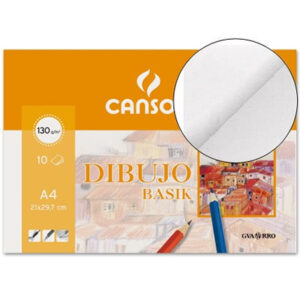 laminas dibujo A4 canson