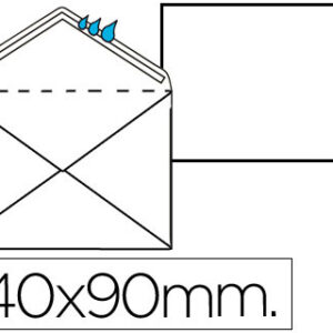 Sobres Blancos Minimo Normalizado Correos