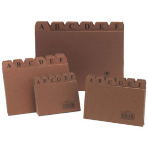 indices ficheros carton